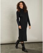 Robe en Laine & Cachemire Maous noire