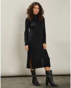 Robe en Laine & Cachemire Maous noire