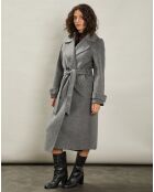 Manteau en Laine mélangée Valencien gris