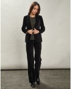 Pantalon en Velours Pandore noir
