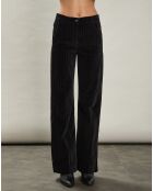 Pantalon en Velours Pandore noir