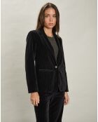 Veste en Velours Virna noire