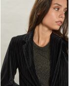 Veste en Velours Virna noire