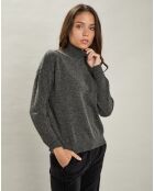 Pull en Laine & Cachemire mélangés Myosine charbon de bois