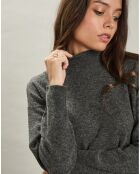 Pull en Laine & Cachemire mélangés Myosine charbon de bois