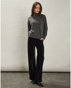 Pull en Laine & Cachemire mélangés Myosine charbon de bois