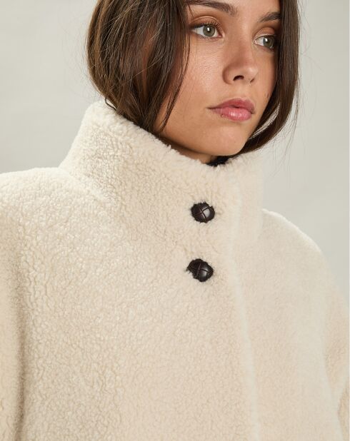 Manteau en Fausse Fourrure Valery naturel