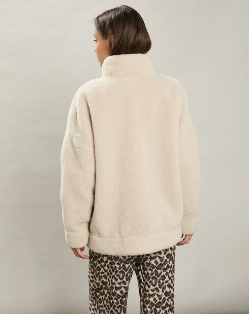 Manteau en Fausse Fourrure Valery naturel