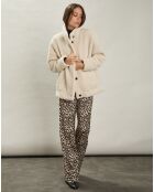 Manteau en Fausse Fourrure Valery naturel