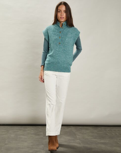 Pull en Alpaga & Laine mélangés Murzo sage