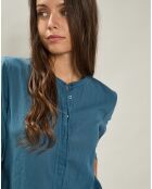 Chemise Talva bleu polaire