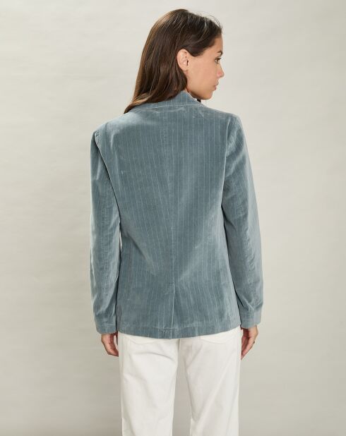 Veste en Velours Virna tempête