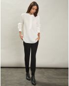 Blouse en Gaze de Coton Carmen milk