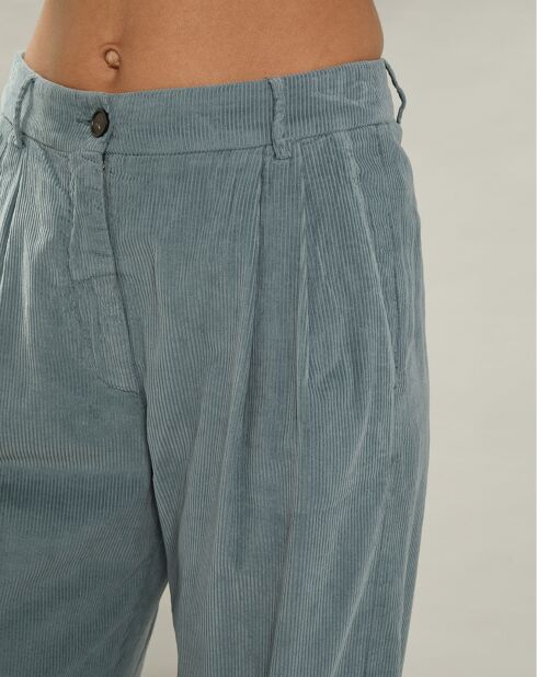 Pantalon en Velours côtelé Panache tempête