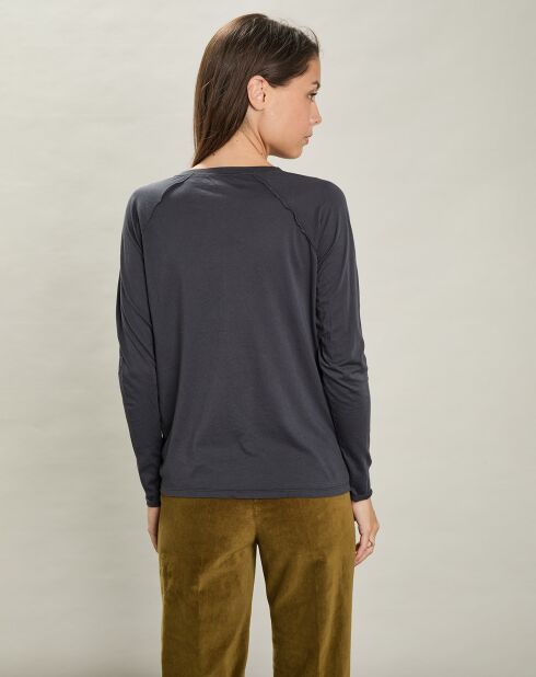 T-Shirt Tucker charbon de bois