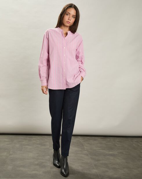 Pantalon en Laine mélangée Parfait marine