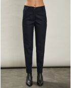 Pantalon en Laine mélangée Parfait marine