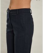 Pantalon en Laine mélangée Parfait marine