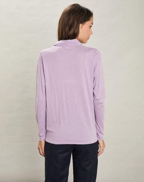 Chemise Tallez mauve