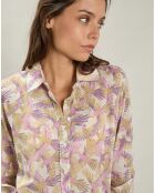 Chemise Coraz blanc brut/rose