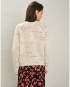 Pull en Mohair & Laine mélangés Maizy milk