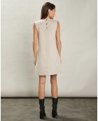 Robe en Laine mélangée Racky naturel