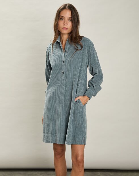 Robe en Velours côtelé Rodwell tempête