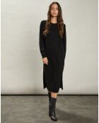 Robe en Laine & Cachemire Maag noire