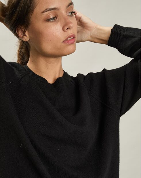 Robe en Laine & Cachemire Maag noire