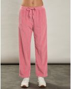 Pantalon en Velours côtelé Peyo blush d'hiver