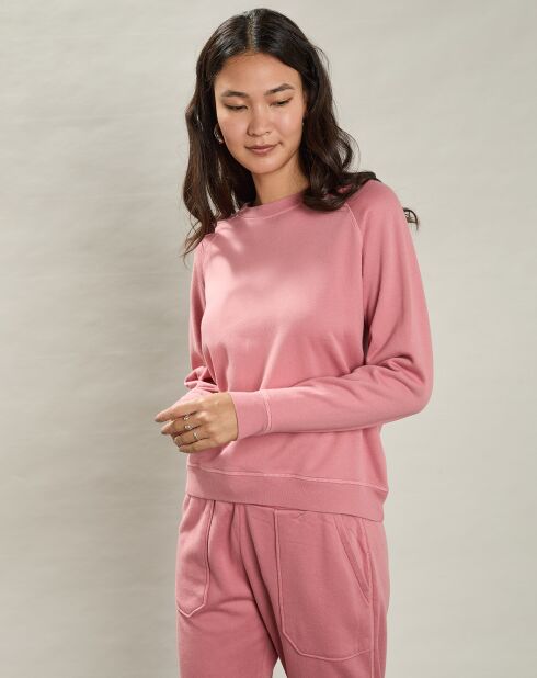 Sweat Tavetti blush d'hiver