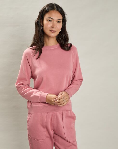 Sweat Tavetti blush d'hiver