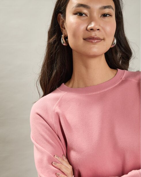 Sweat Tavetti blush d'hiver