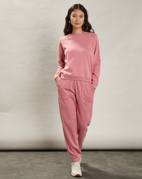 Sweat Tavetti blush d'hiver