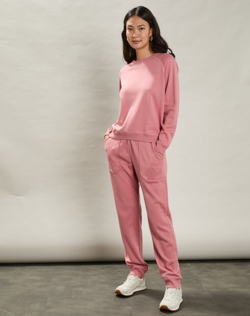 Sweat Tavetti blush d'hiver