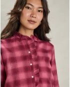 Blouse Carmen rose