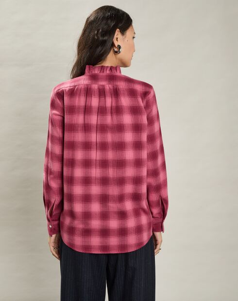 Blouse Carmen rose