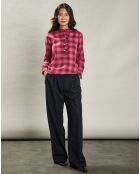 Pantalon en Laine mélangée Panache marine