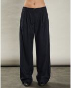 Pantalon en Laine mélangée Panache marine
