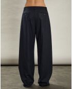 Pantalon en Laine mélangée Panache marine