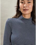 Top Tyssem bleu marine/écru