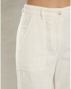 Pantalon en Velours côtelé Patel milk