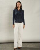 T-Shirt Tènia bleu marine foncé