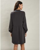 Robe en Gaze de Coton Rive anthracite