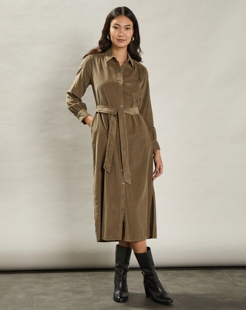 Robe en Velours Milleraies Révélation armée