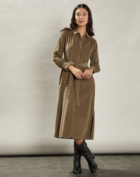 Robe en Velours Milleraies Révélation armée