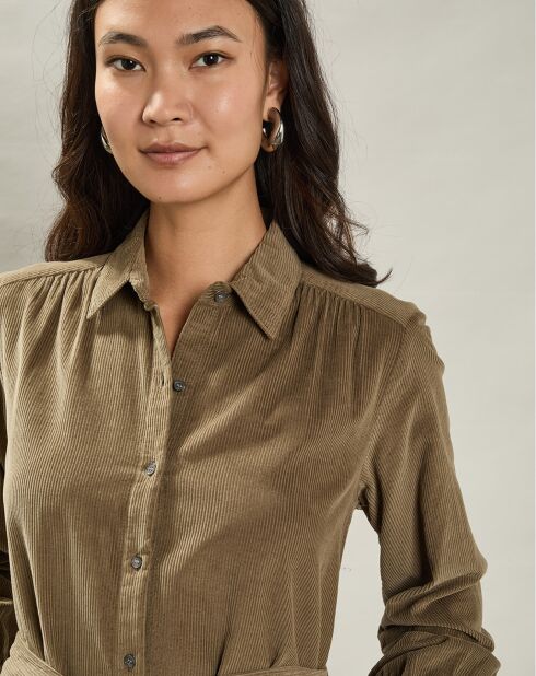 Robe en Velours Milleraies Révélation armée