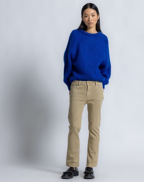 Pantalon Jodie taos taupe