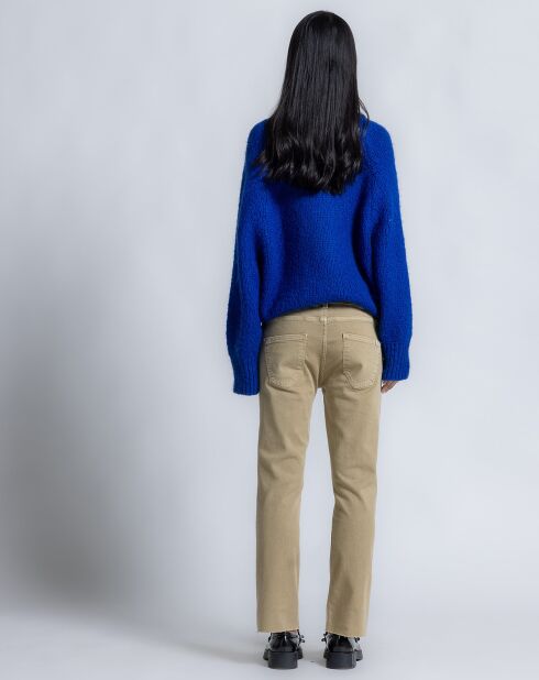 Pantalon Jodie taos taupe