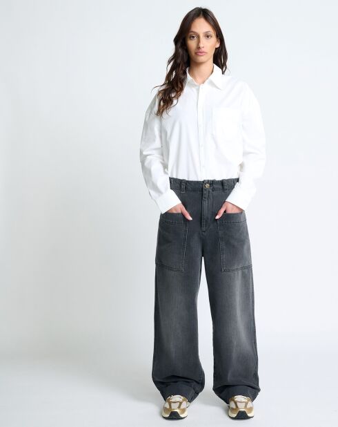 Wendy 247 Denimjeans, schwarz